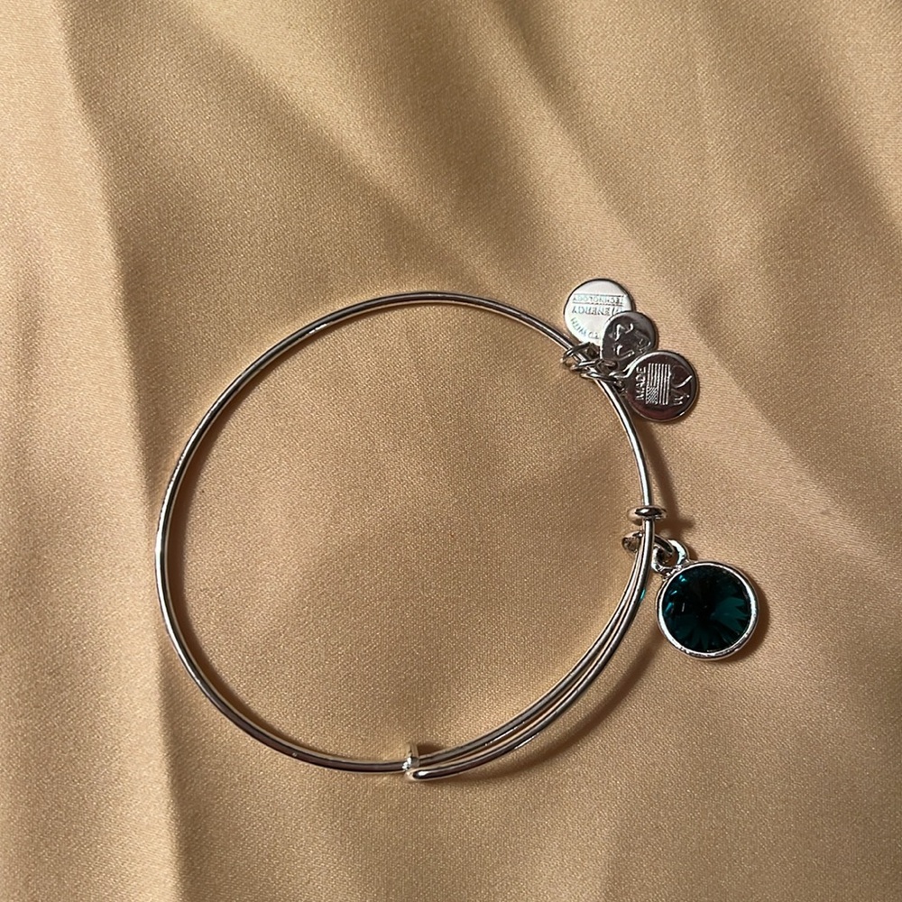Alex and Ani silver tone bracelet